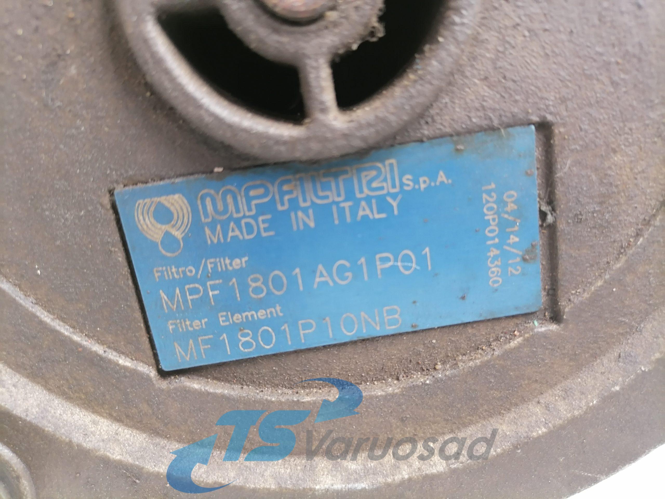 Hüdropaagi tagasivoolu filtri korpus