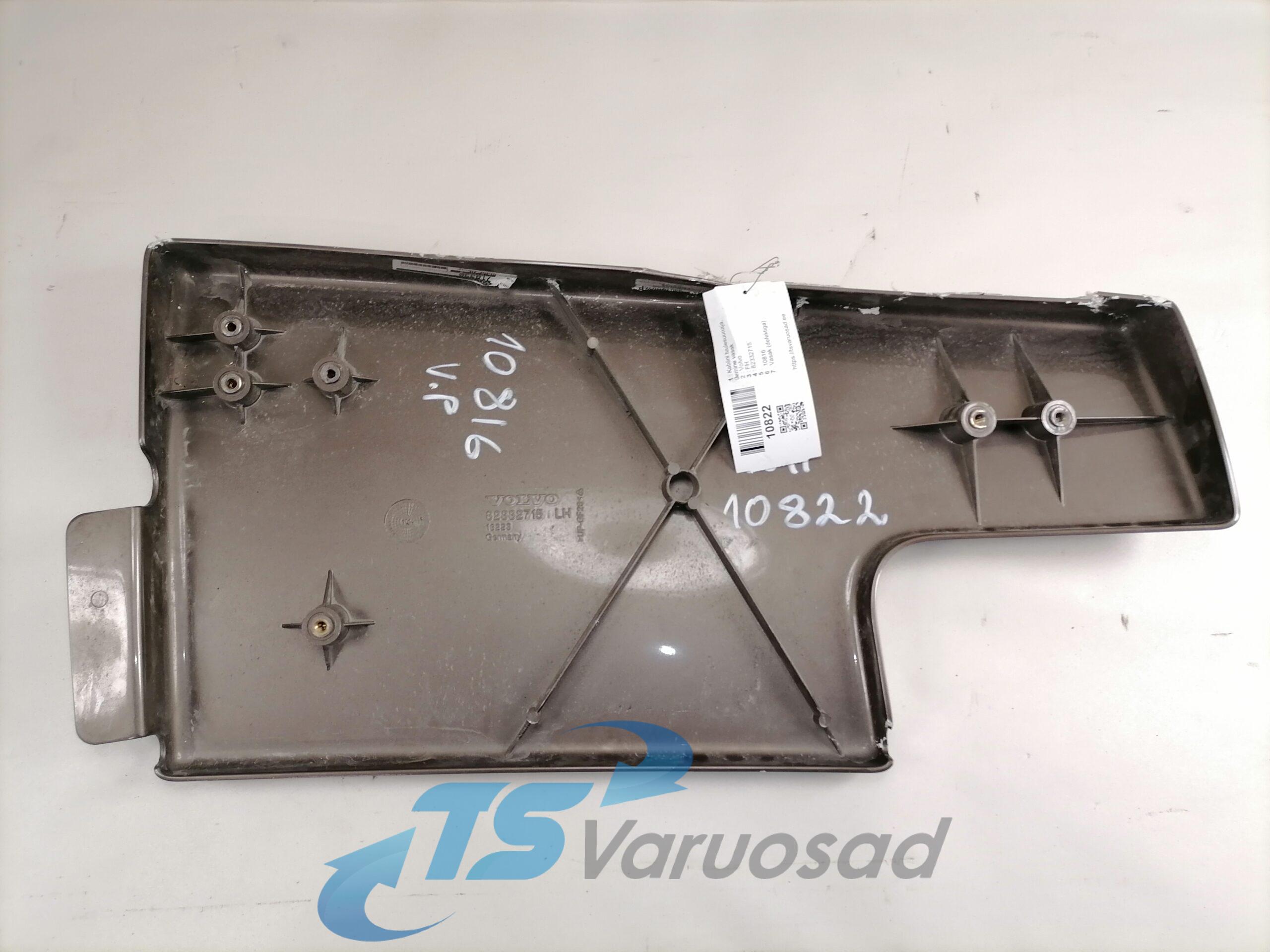 Kabiini tuulesuunaja, ülemine vasak