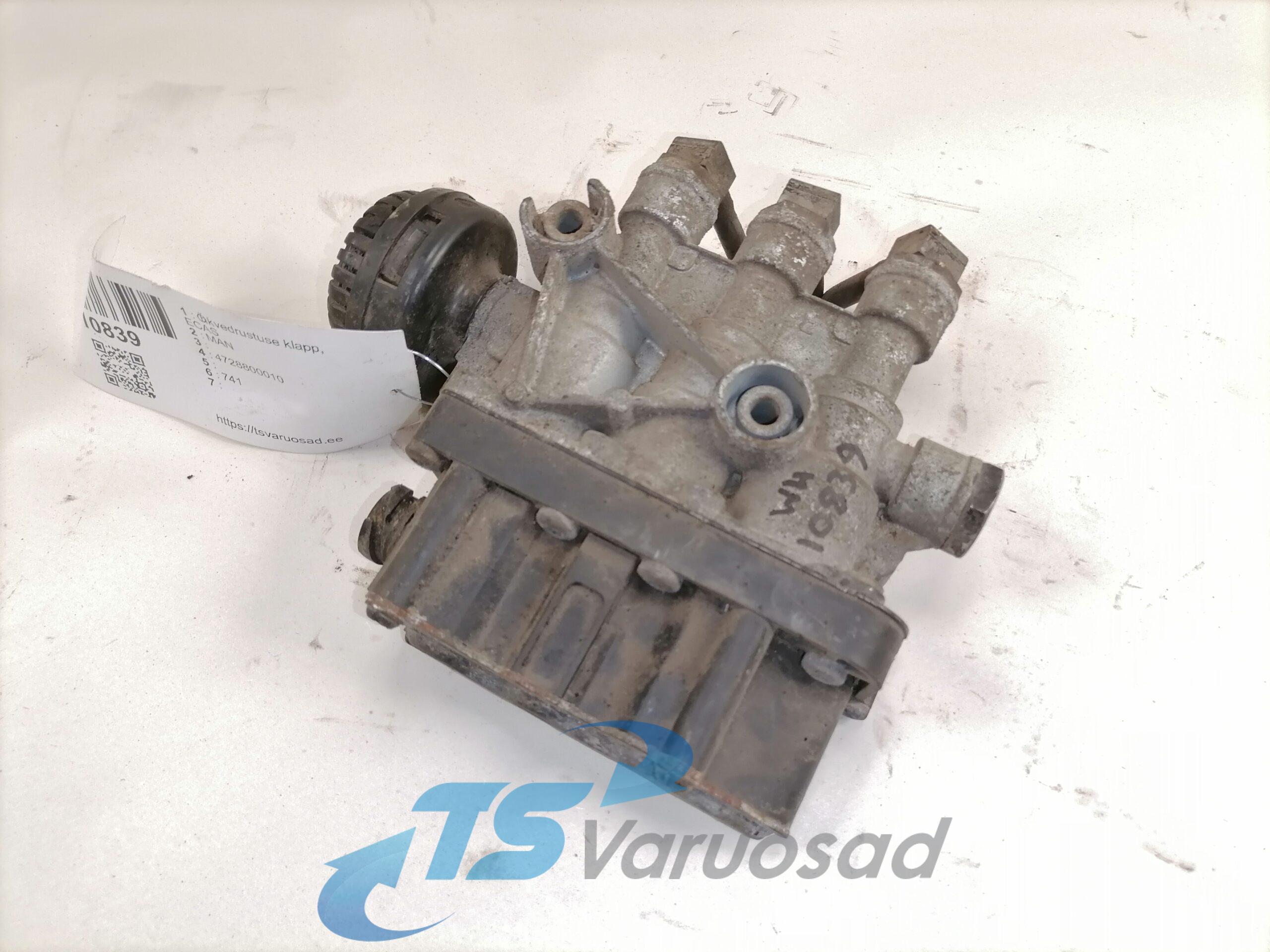 Õhkvedrustuse klapp, ECAS