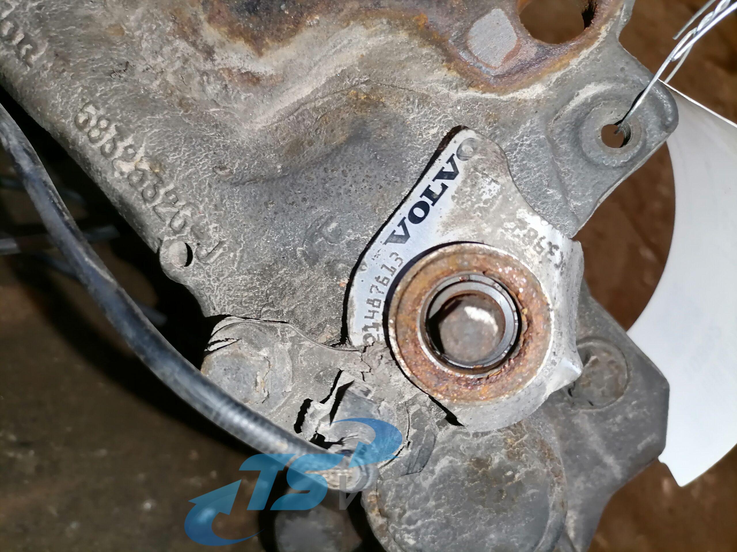 Pidurisadul veosild, vasak