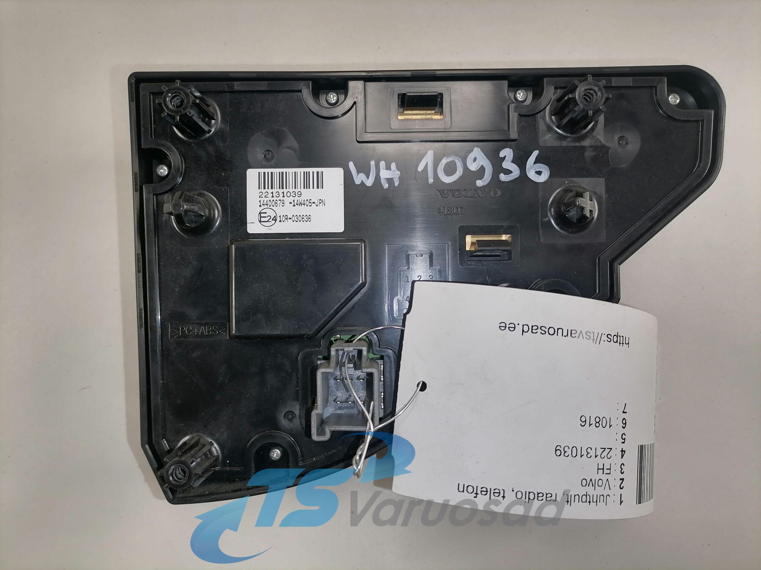 Juhtpult, raadio, telefon