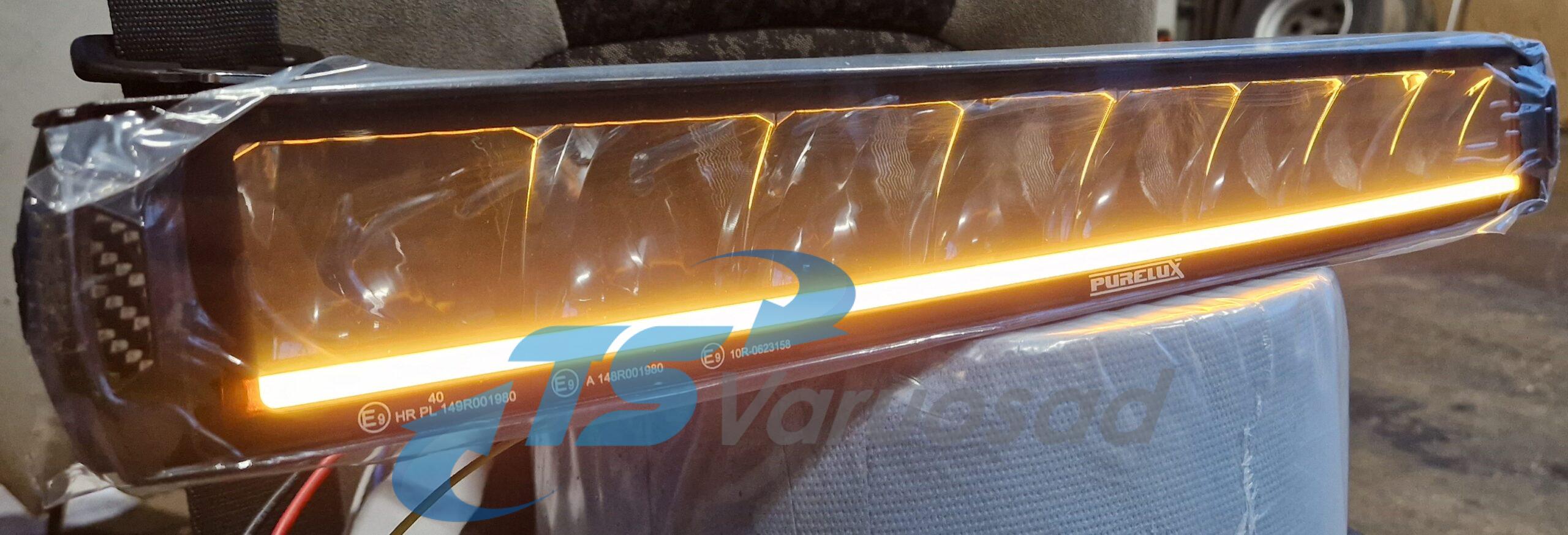 Lisatuli PURELUX road curved 550