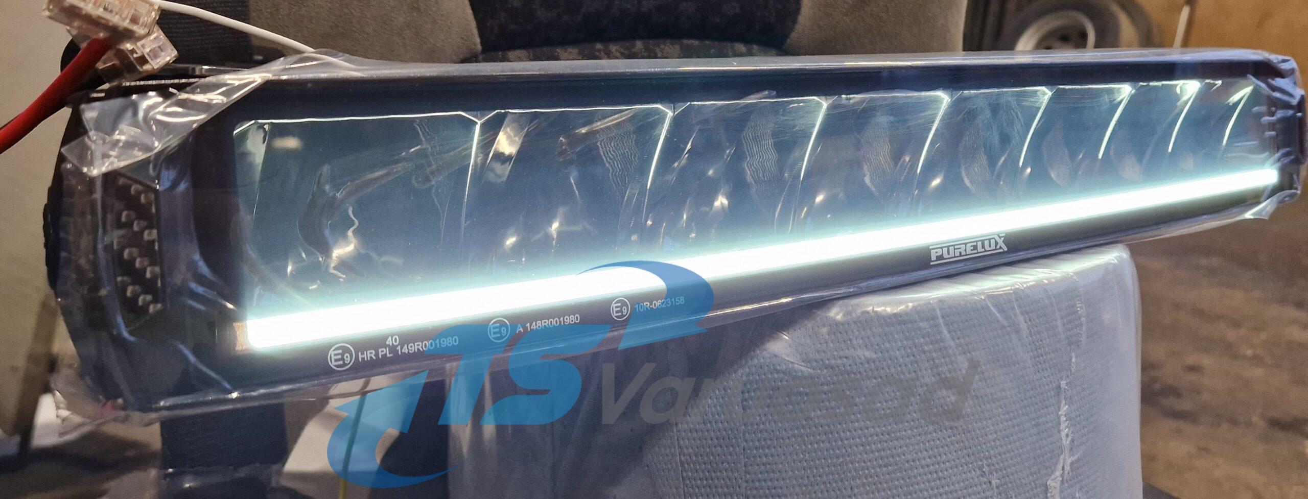 Lisatuli PURELUX road curved 550