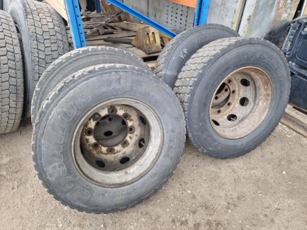 Rehvid + veljed 265/70R19,5