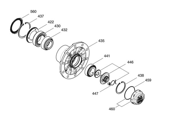 BPW RUMM OE SKB/SHB F 9T ECOP2 B-HUB