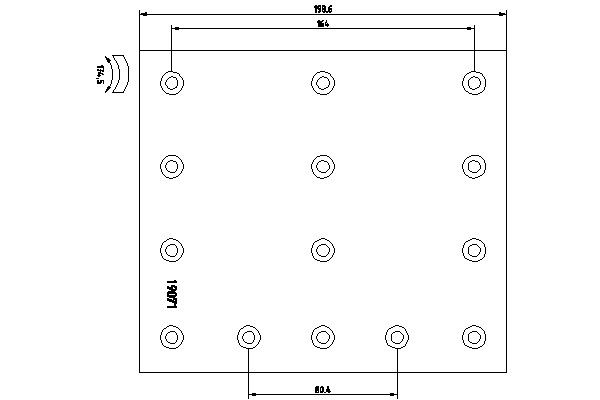 VOLVO TRUMMELPIDURI KATTED 200MM