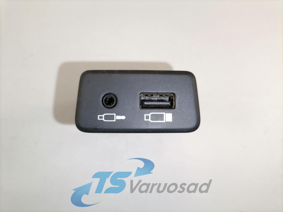 USB/AUX pistikute paneel
