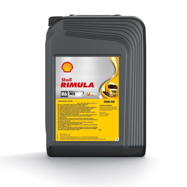 Shell RIMULA R6-MS 10W-40 20L
