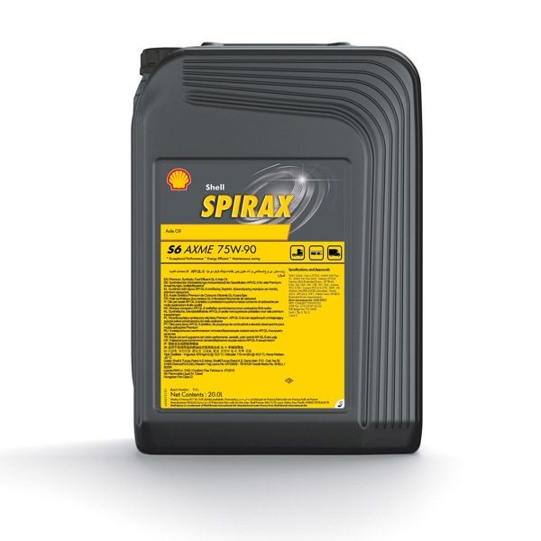 SHELL SPIRAX S6 AXME 75W-90 20L