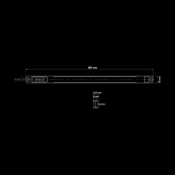 STRANDS SALONGI LED VALGUSTI 281MM