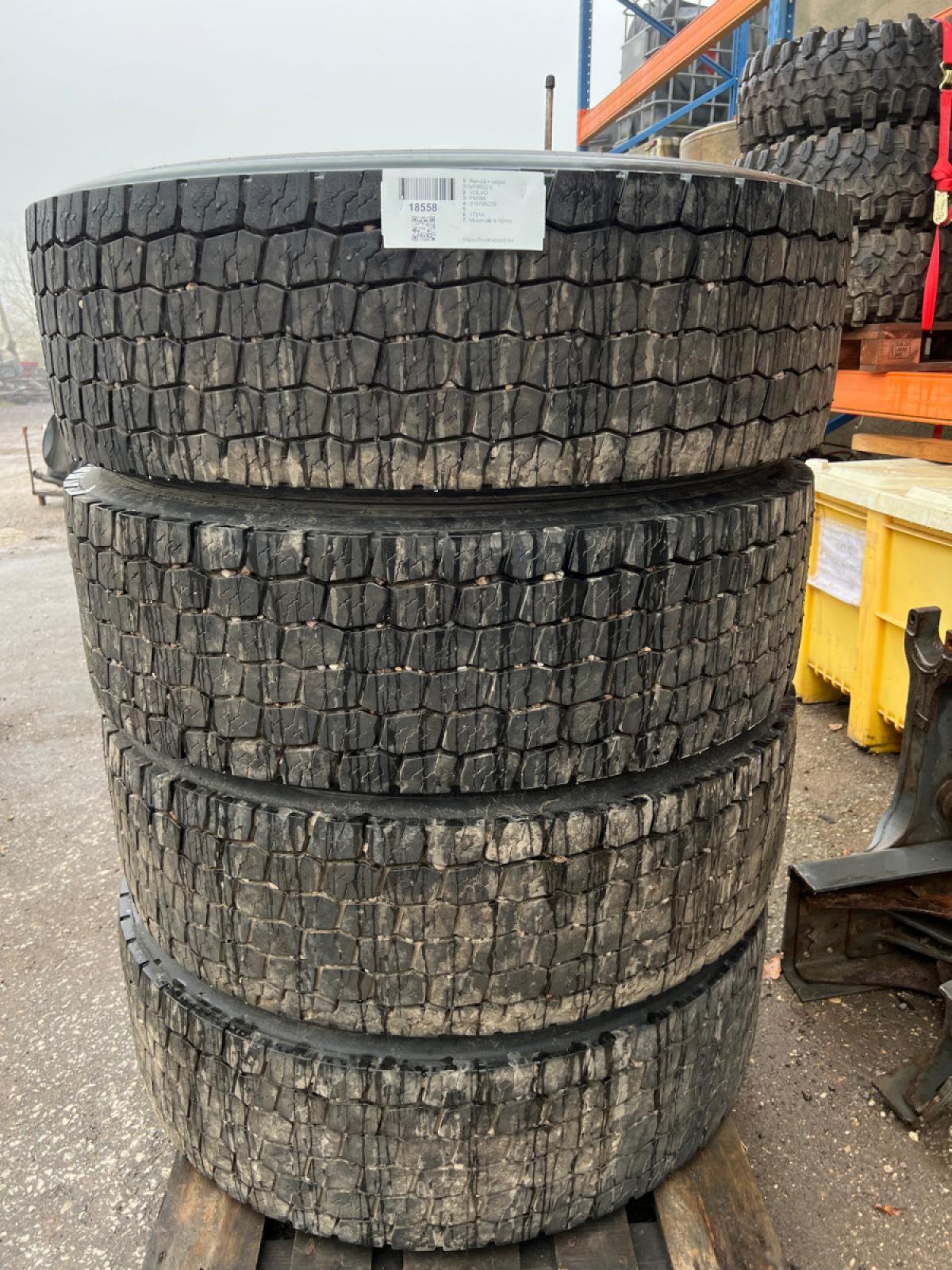 Rehvid + veljed 315/70R22.5