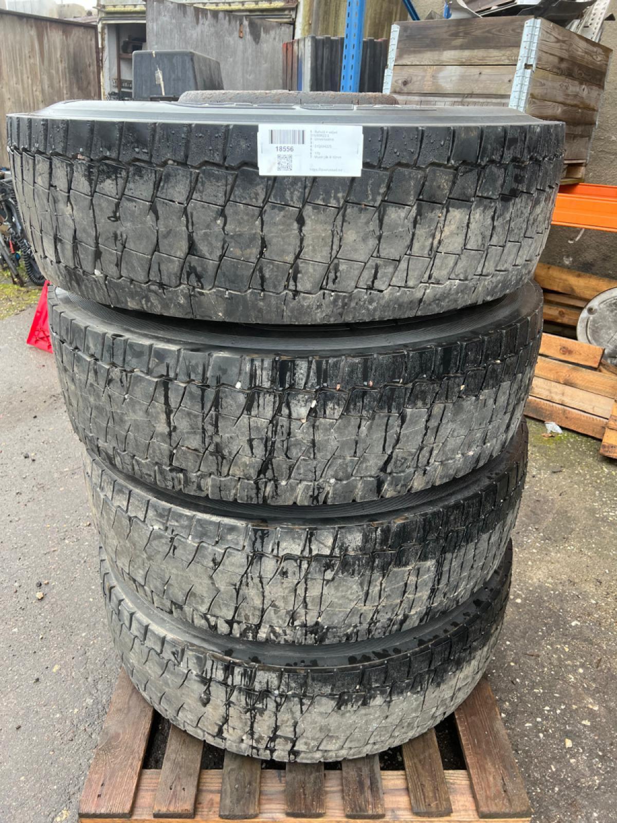 Rehvid + veljed 315/80R22.5