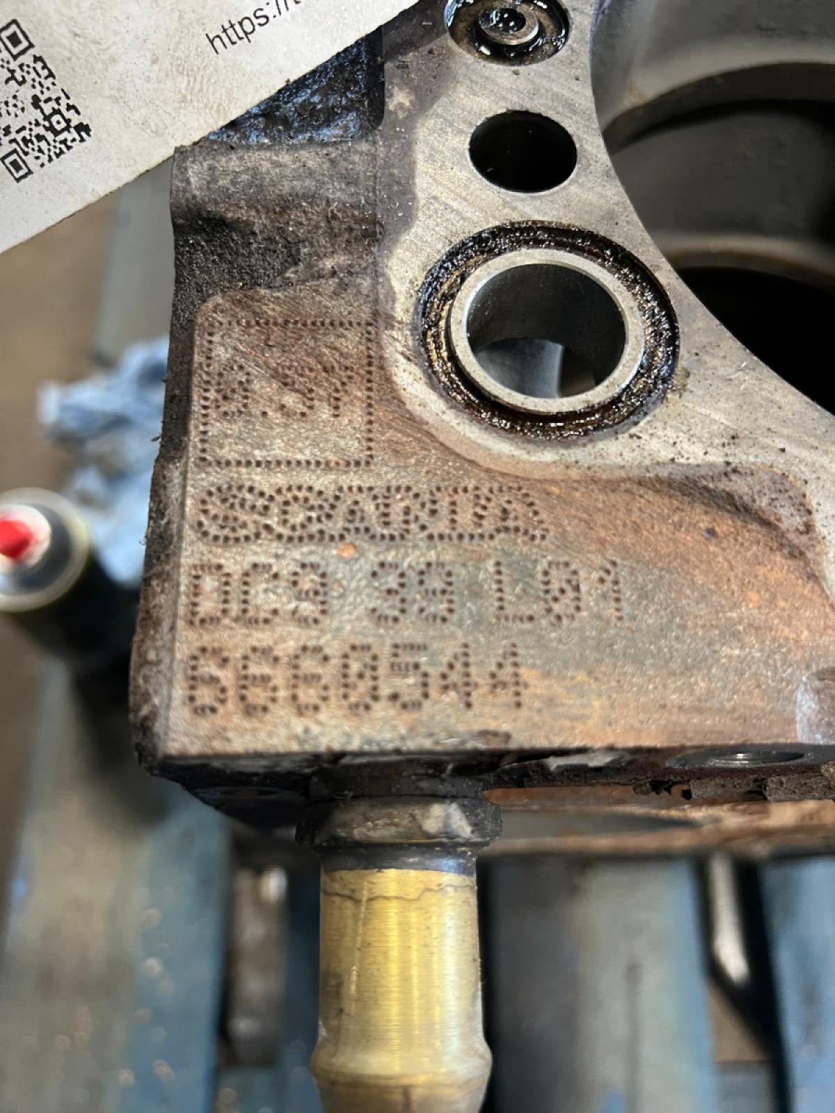 Mootoriplokk Scana DC09