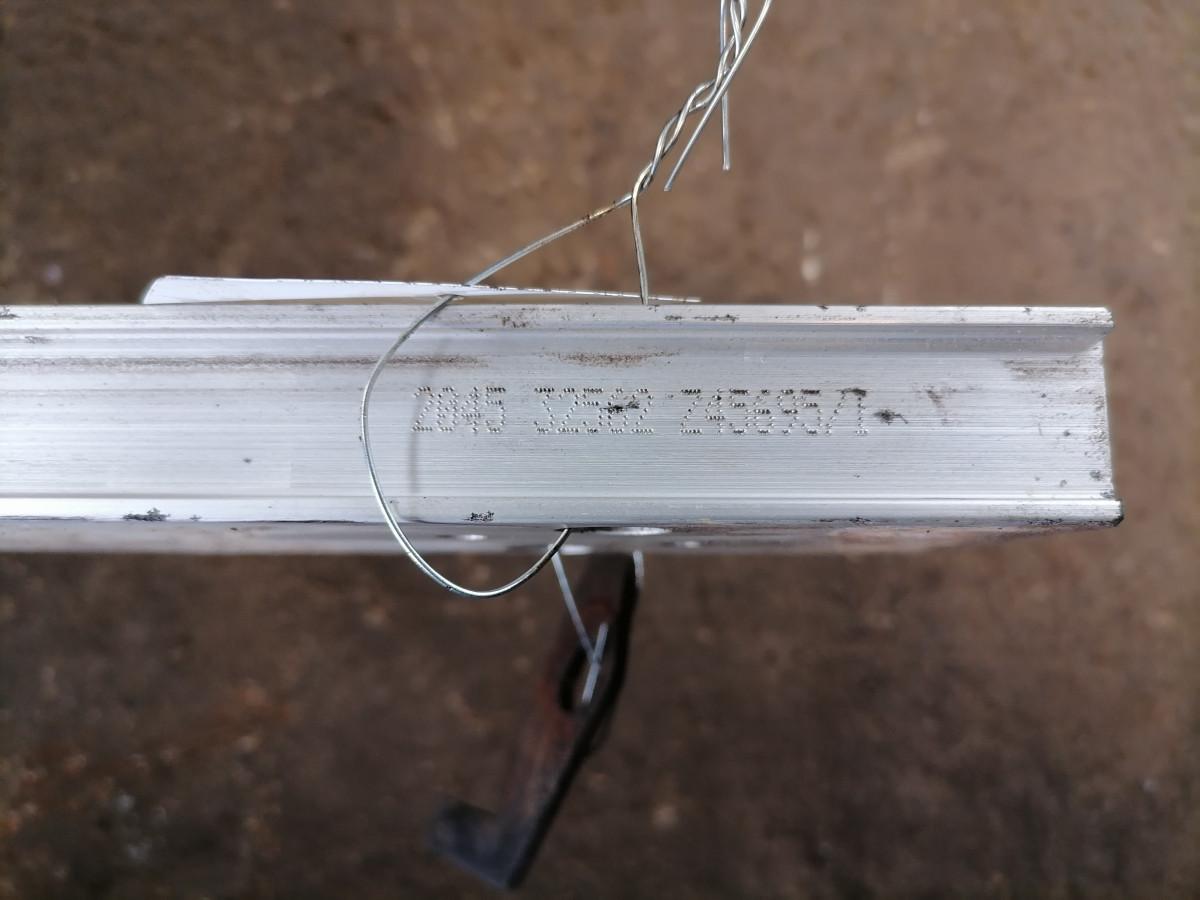 Tagaluugi hüdraulika alumiinium tala