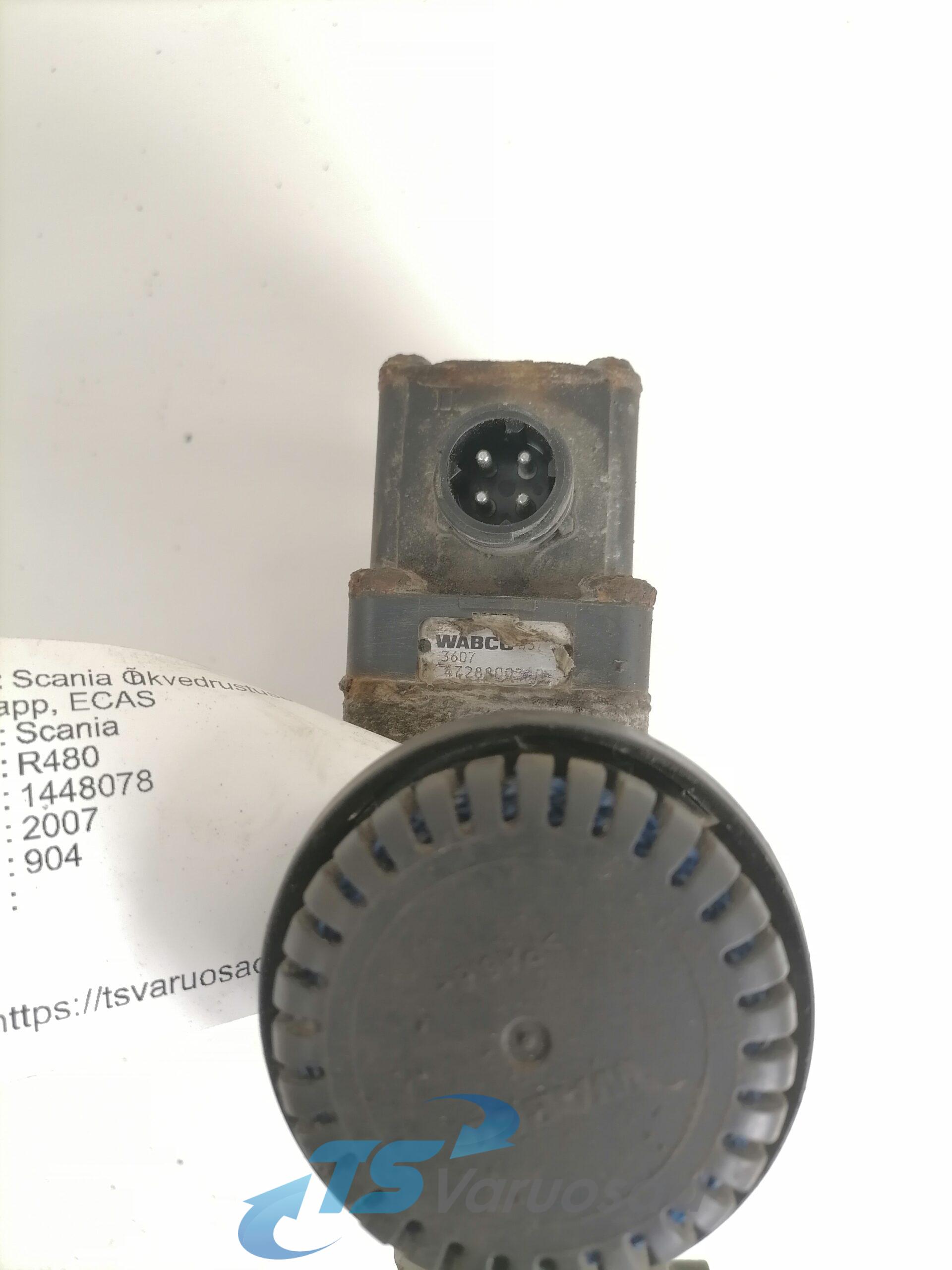 Scania Õhkvedrustuse klapp, ECAS