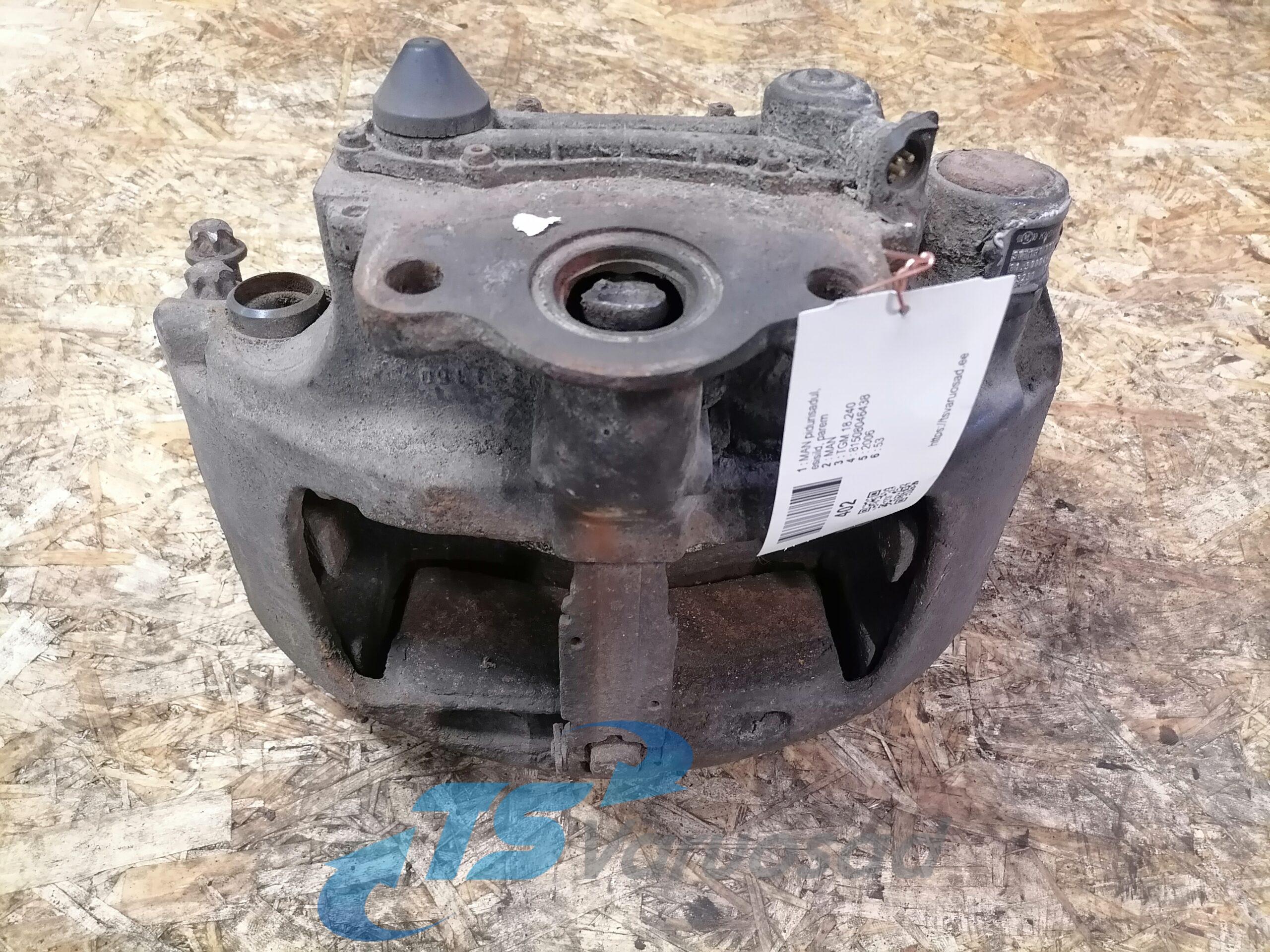 MAN pidurisadul, esisild, parem