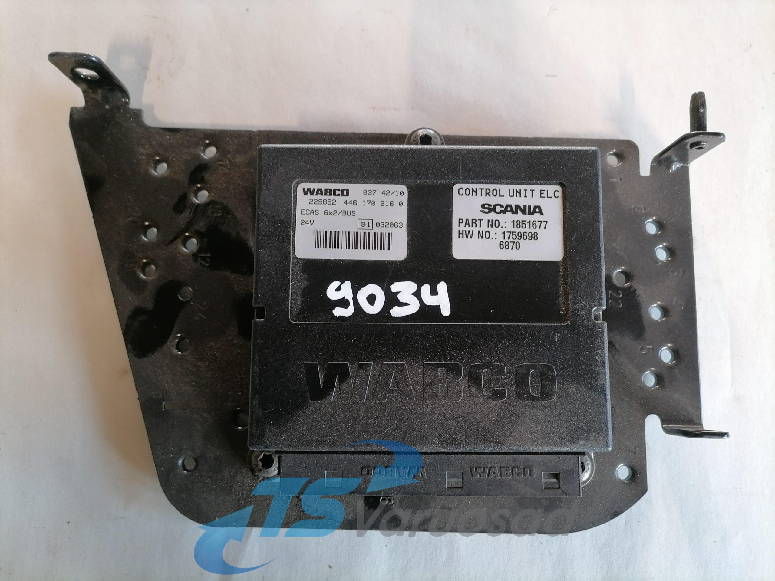 SCANIA juhtplokk, ECAS