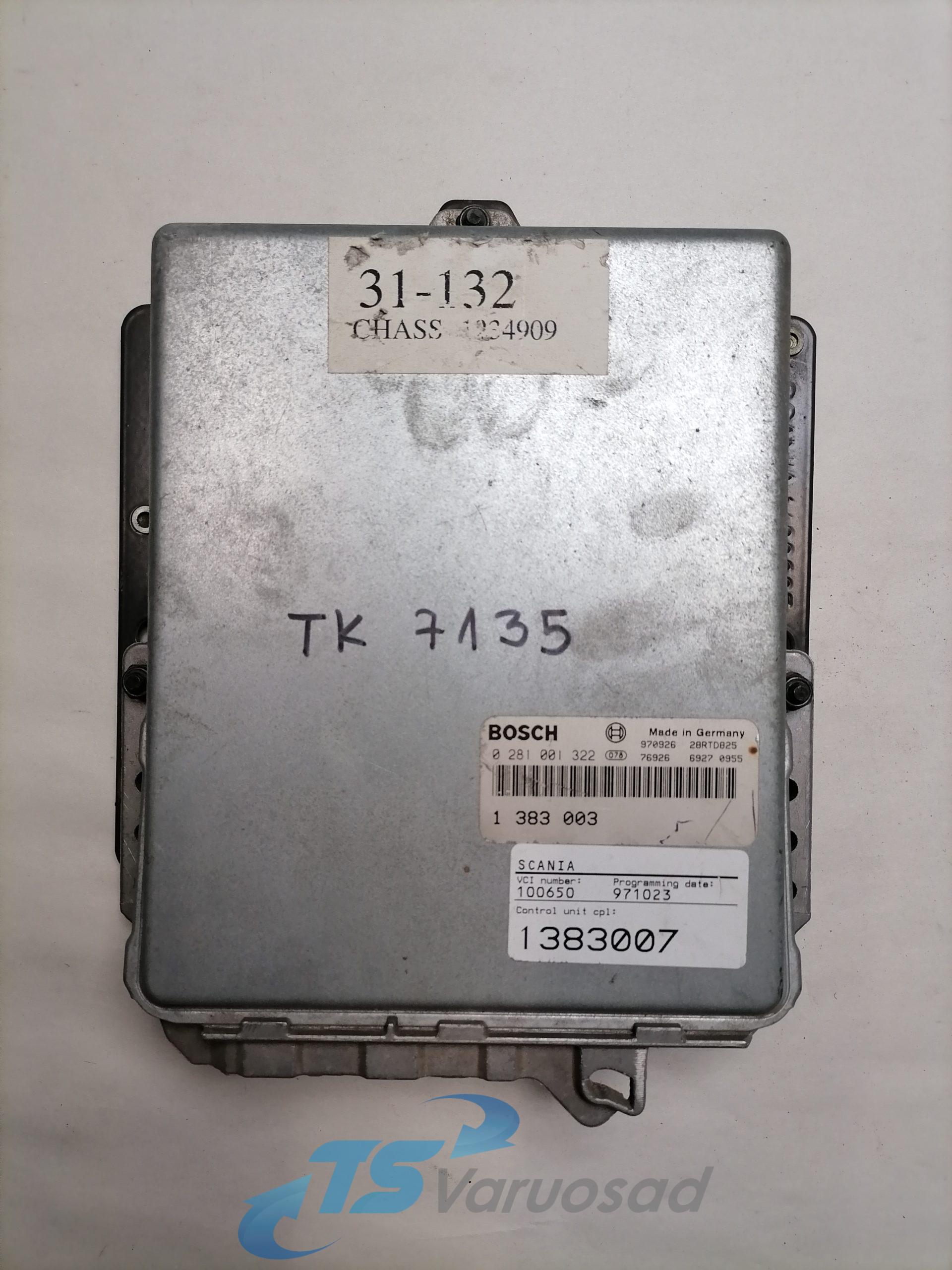 Scania juhtplokk, mootor