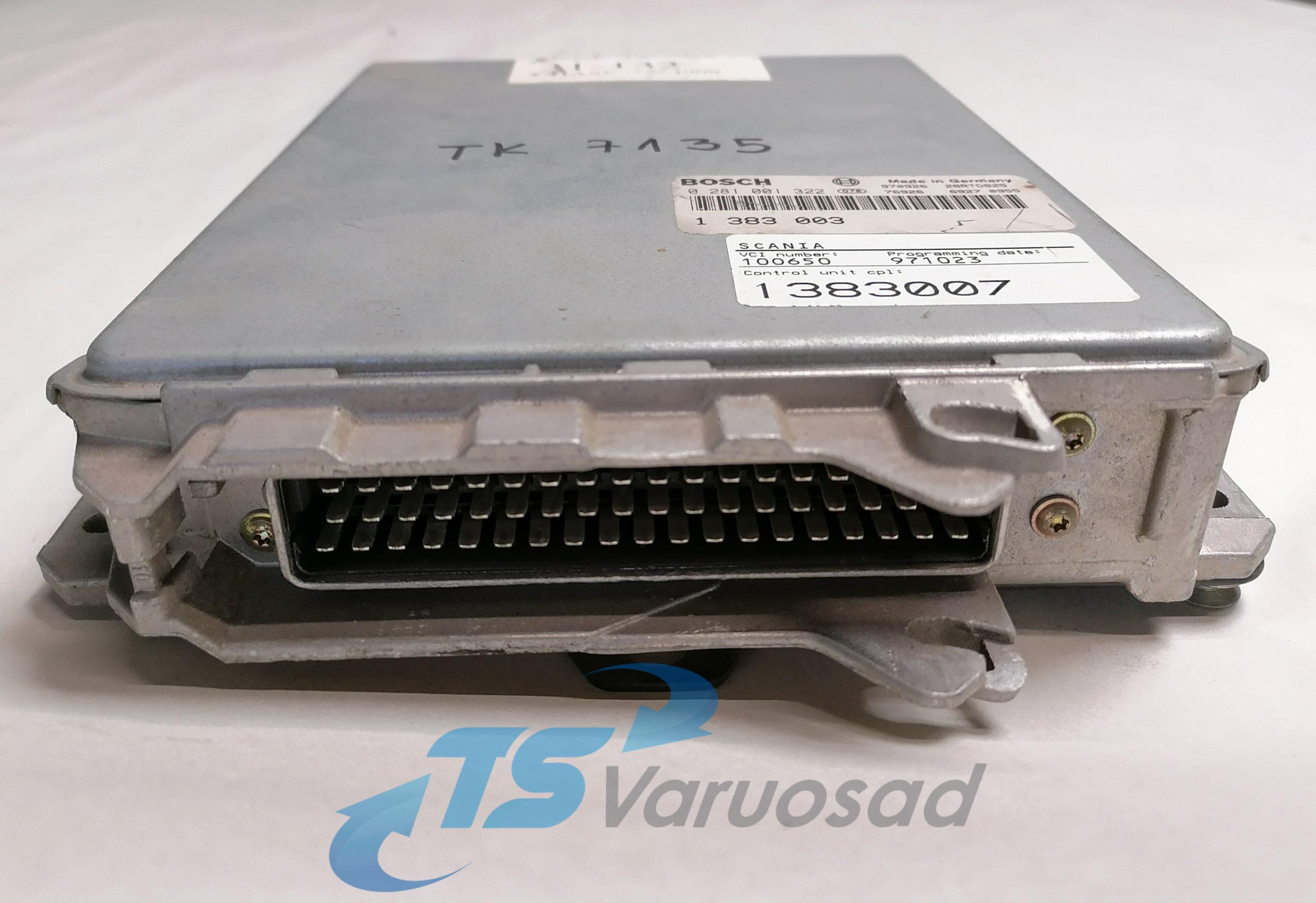 Scania juhtplokk, mootor