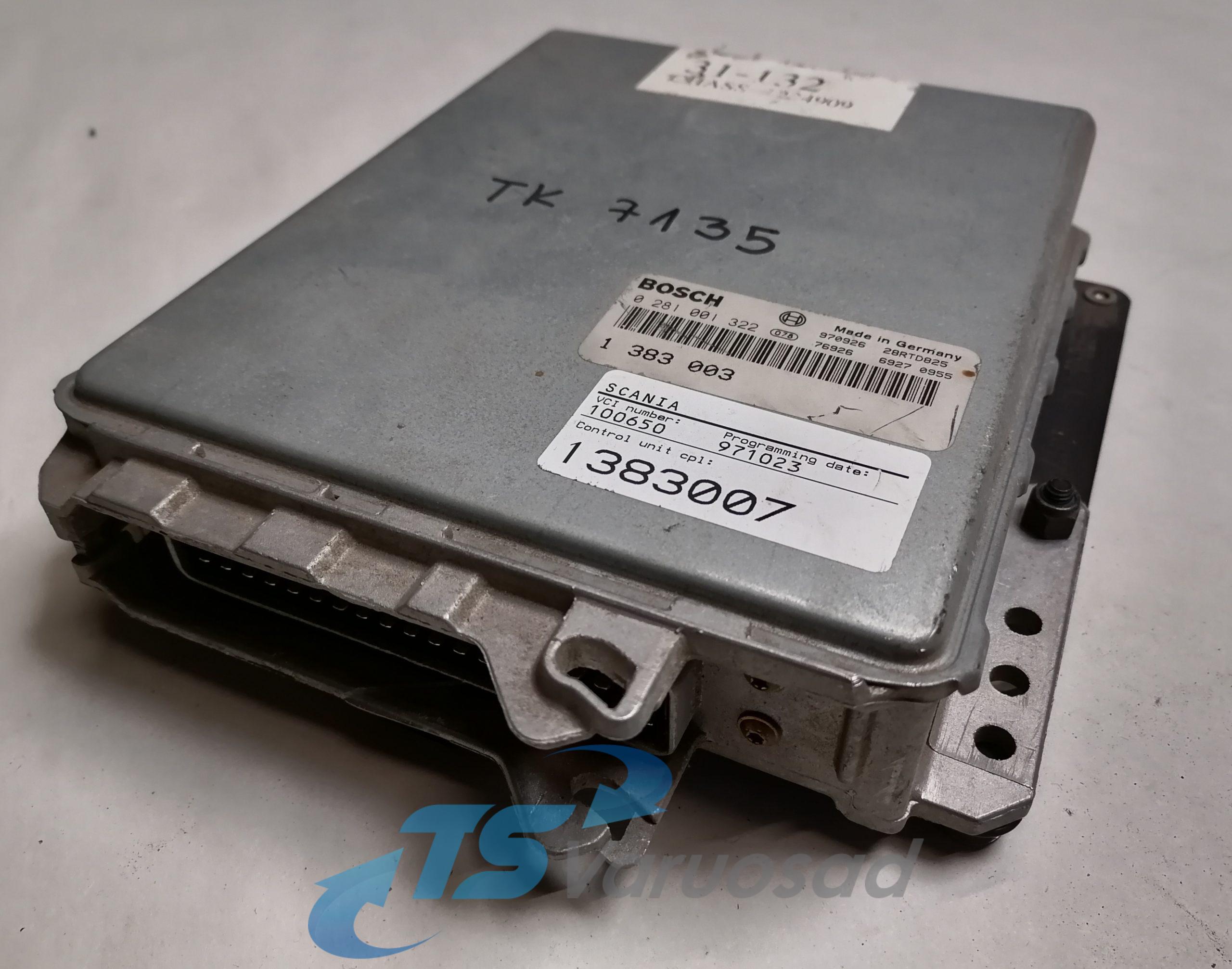 Scania juhtplokk, mootor