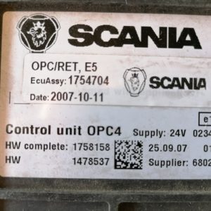 Scania juhtplokk, käigukast  OPC4