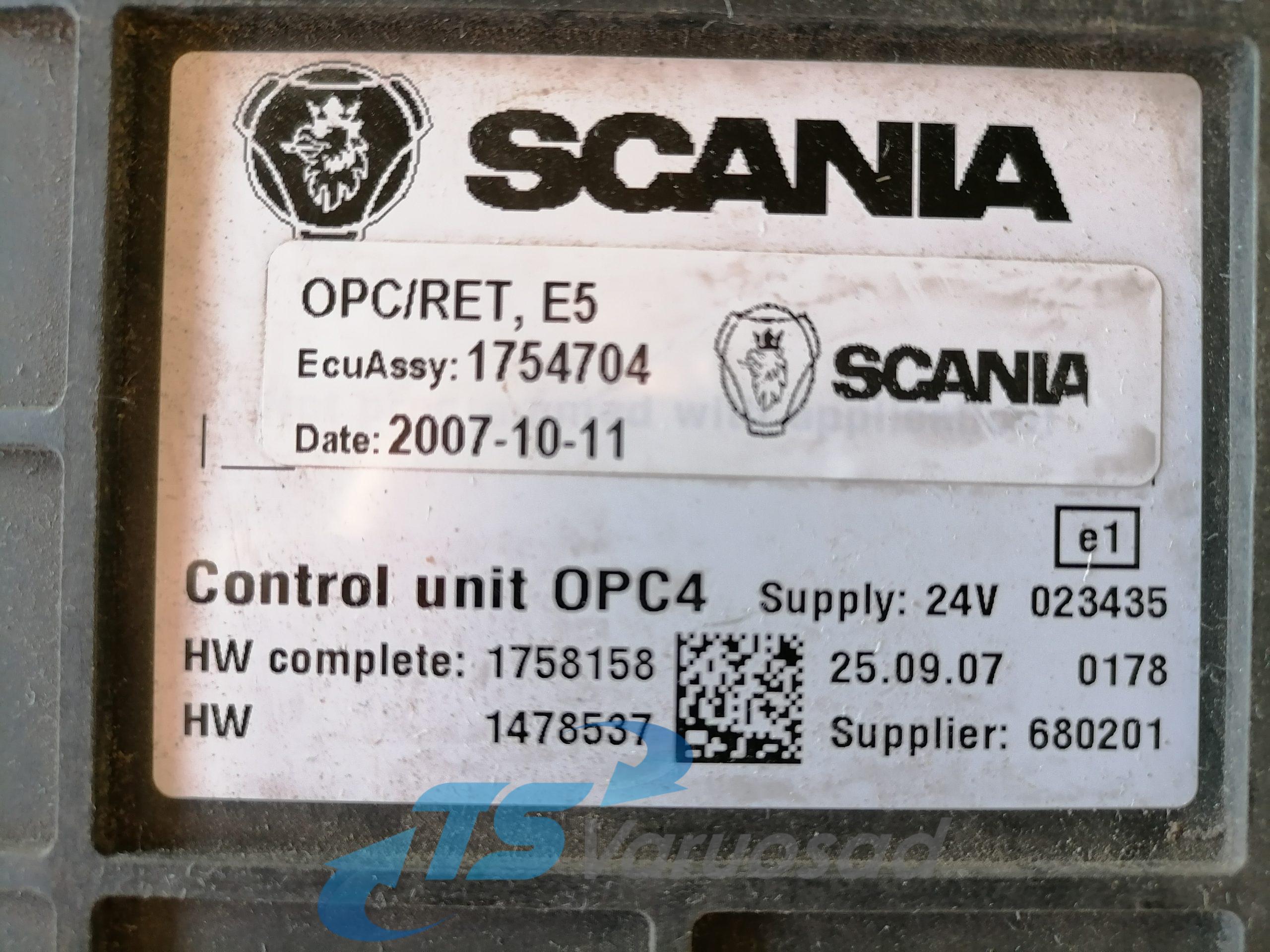 Scania juhtplokk, käigukast OPC4
