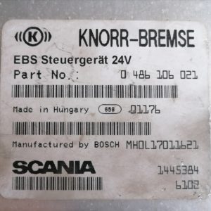 SCANIA juhtplokk, EBS