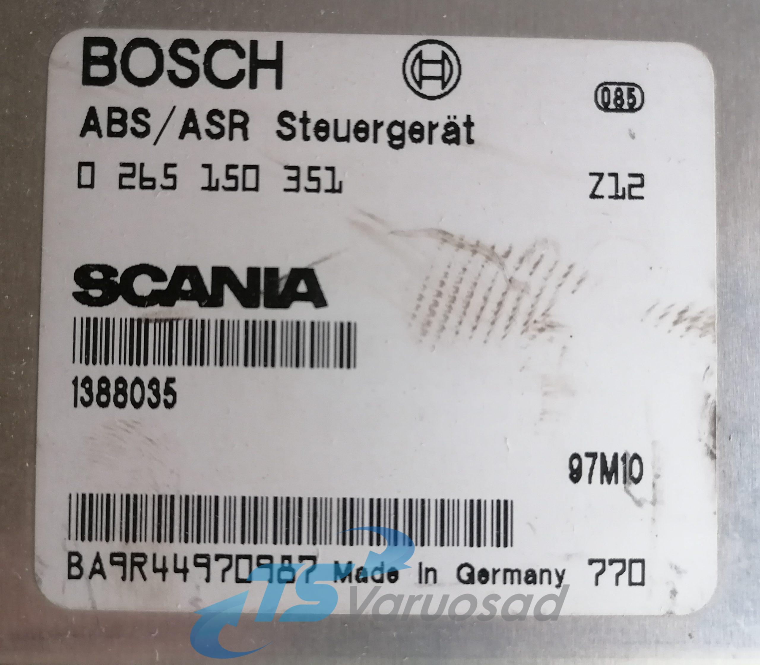 Scania juhtplokk,ABS/ASR