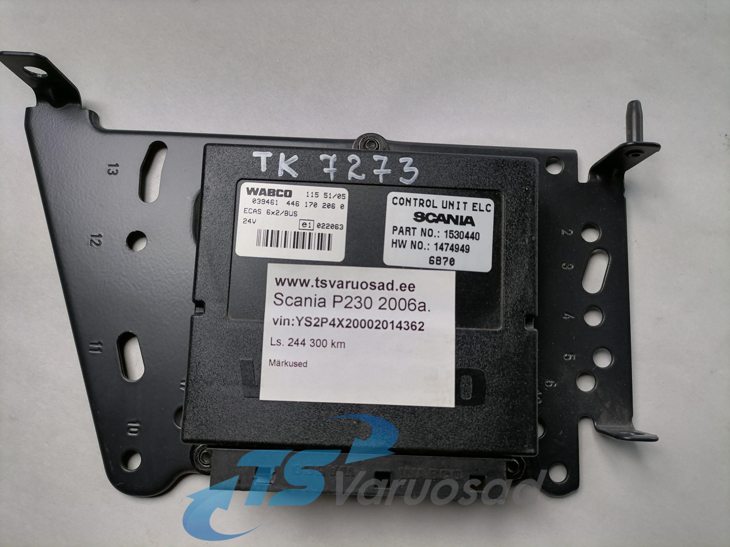 SCANIA juhtplokk, ECAS