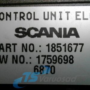 SCANIA juhtplokk, ECAS