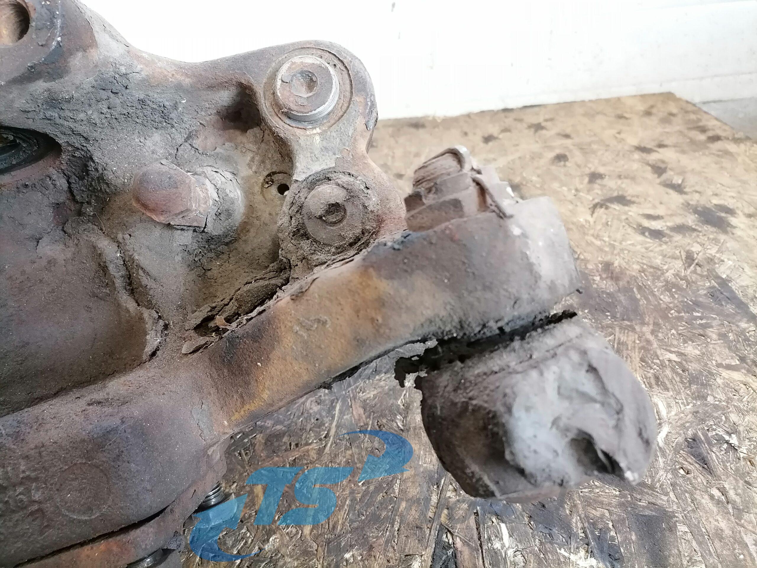 Scania käändtelg, trummelpidur