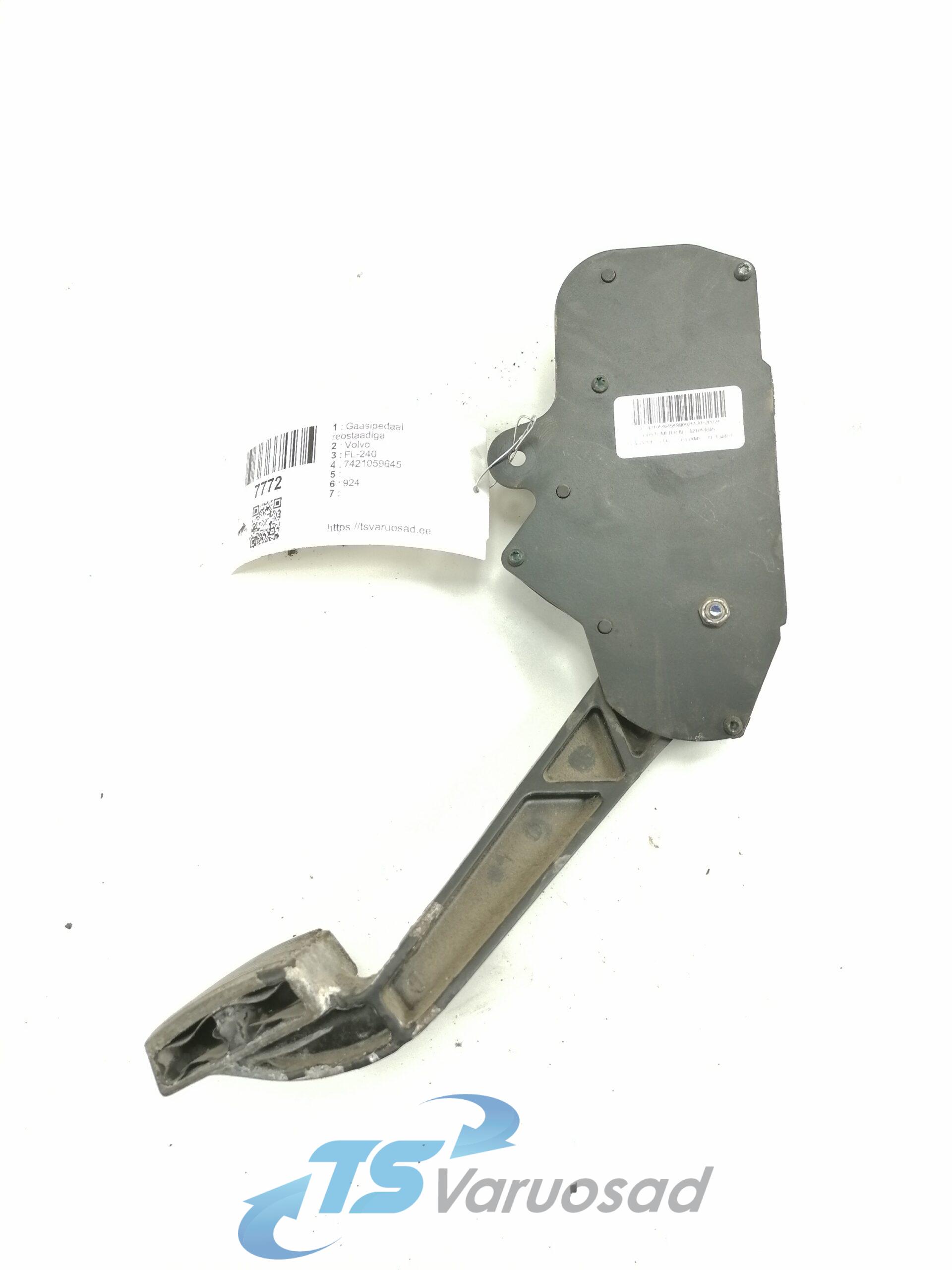 Gaasipedaal reostaadiga