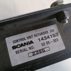 Scania, juhtplokk, retarder