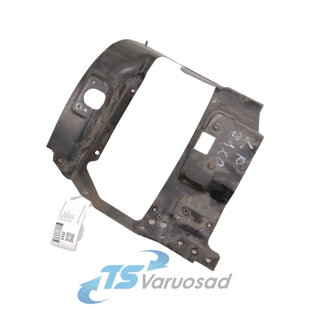 Esitule kandurplekk, vasak