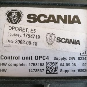 Scania juhtplokk, käigukast  OPC4