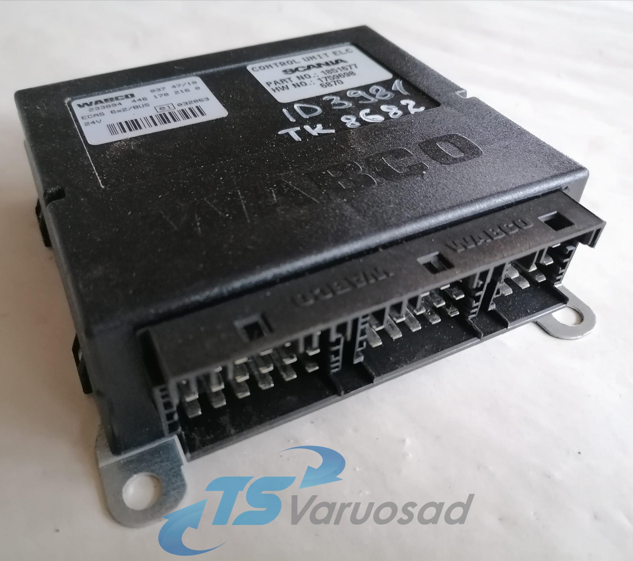 SCANIA juhtplokk, ECAS