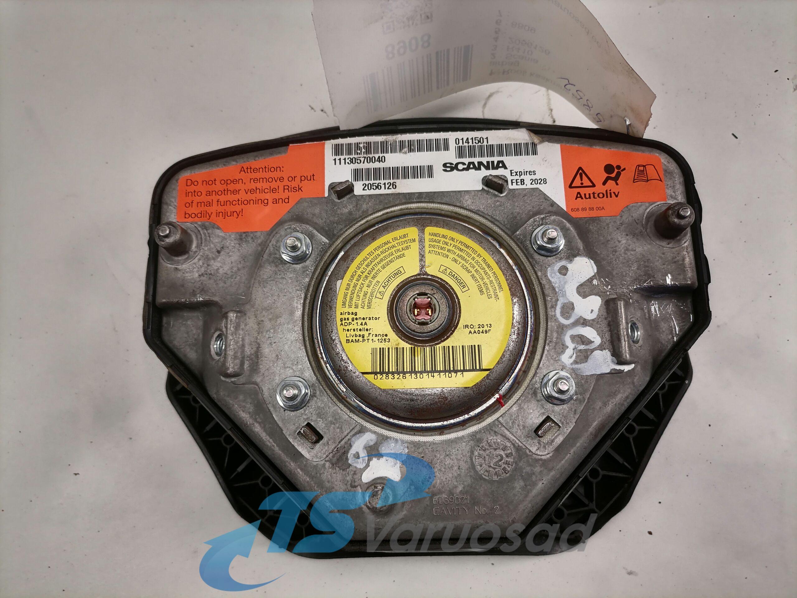 Rooli keskmine kate / airbag