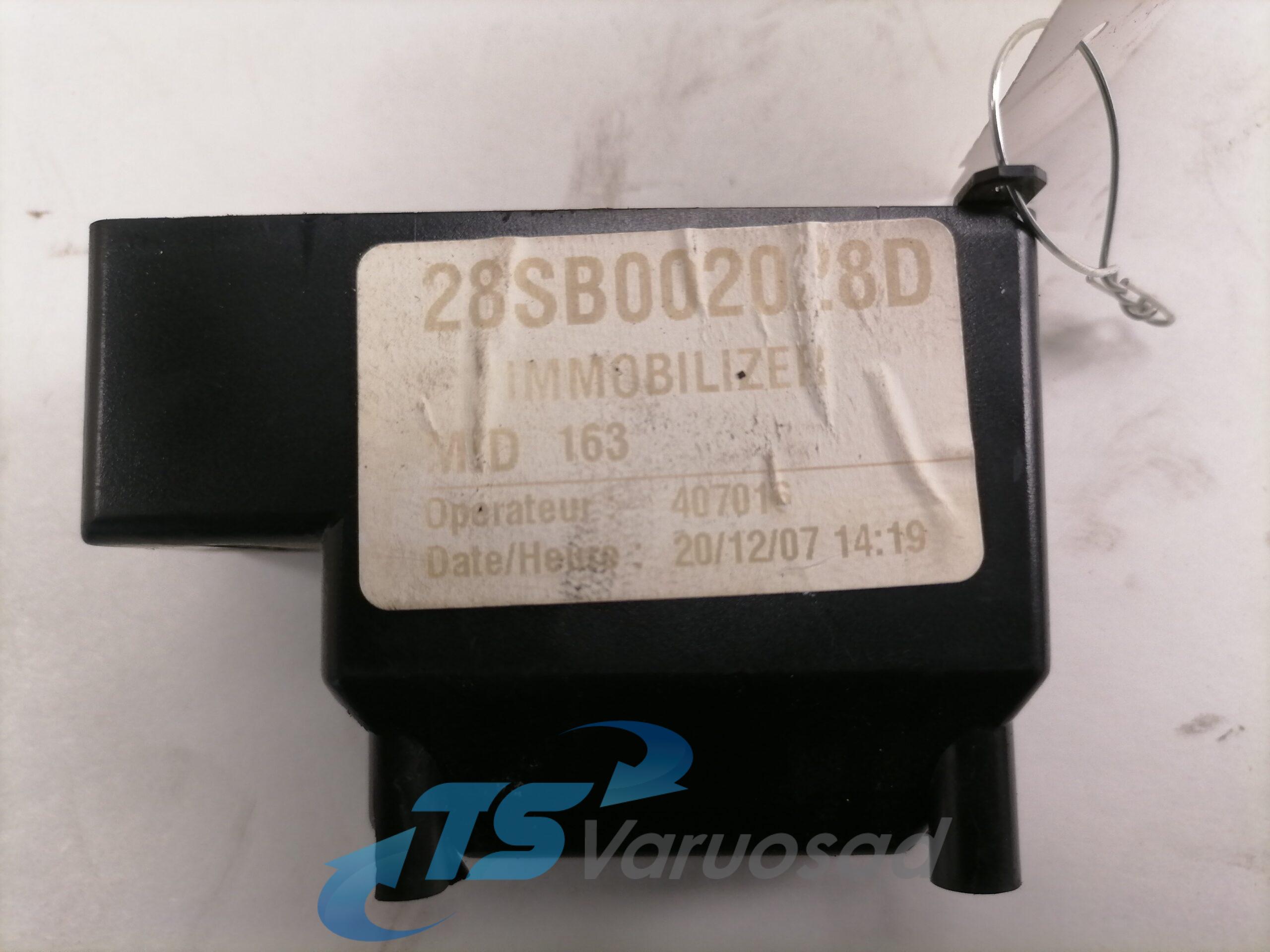 Juhtplokk, immobilisaator