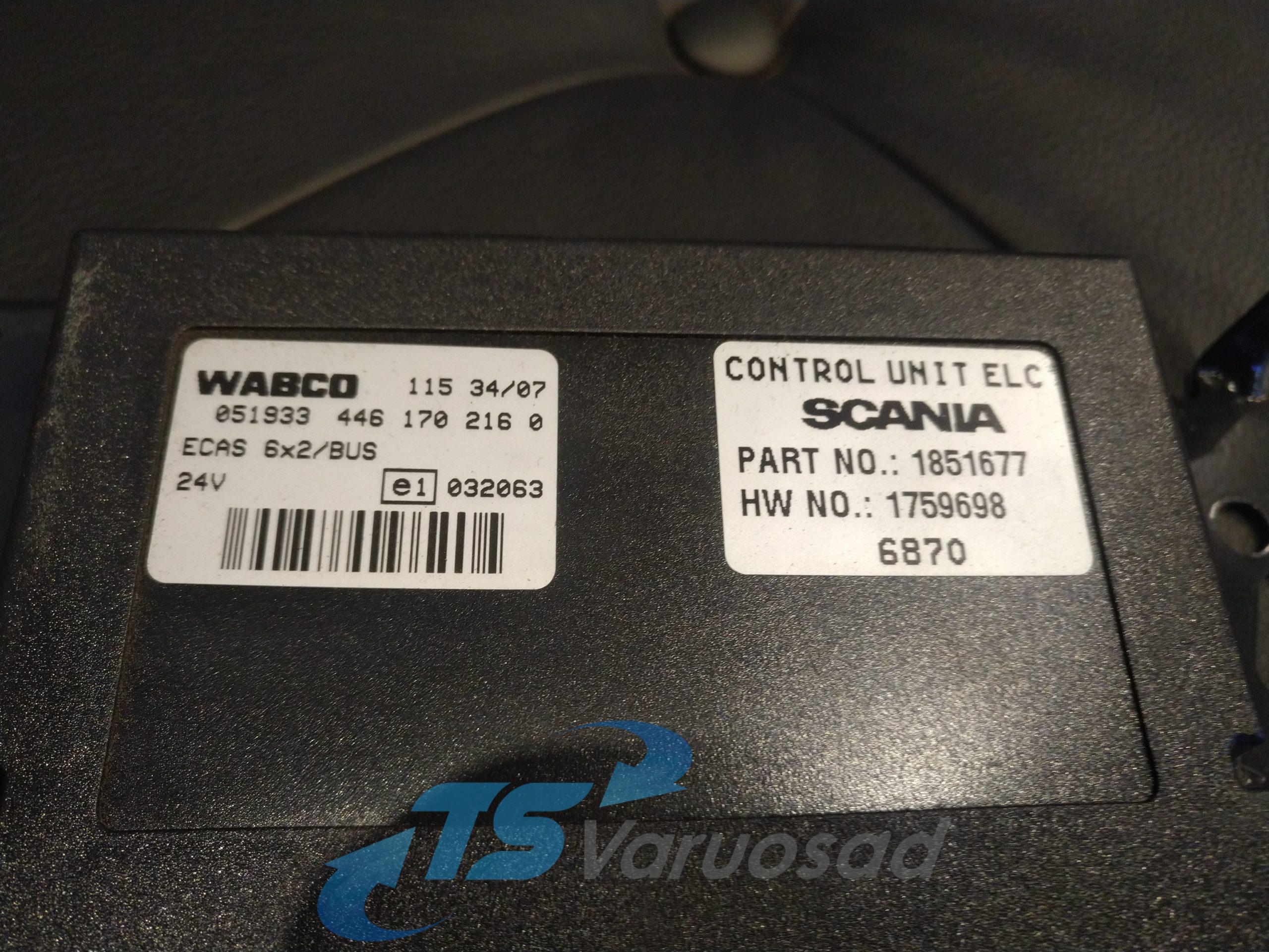 SCANIA juhtplokk, ECAS